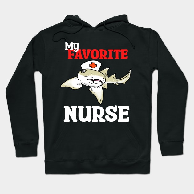 My Favorite Nurse Shark Hoodie by SNK Kreatures